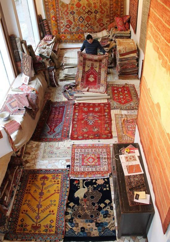 Tipologia di tappeti trattati